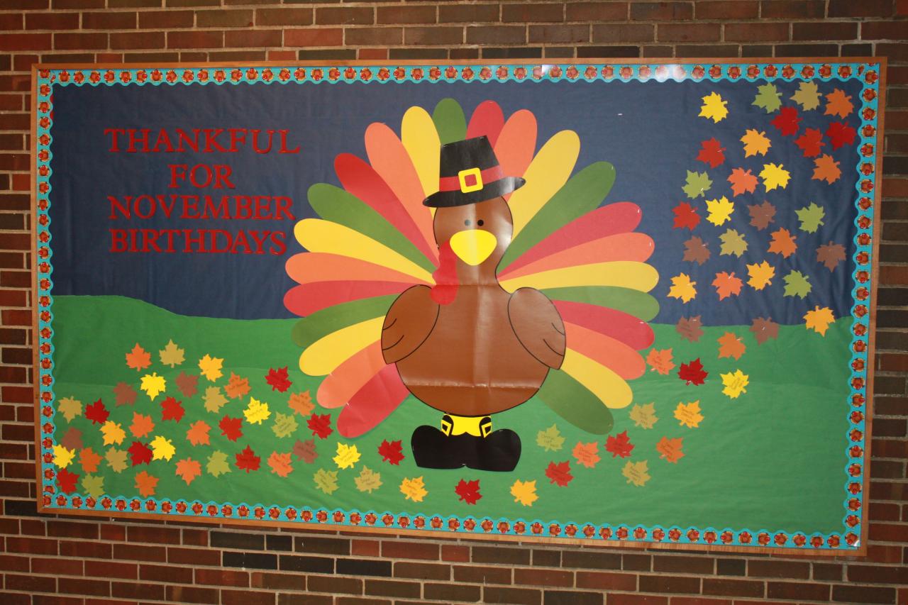 Cultivating Creativity: Inspiring Bulletin Board Ideas for November